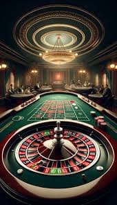 Tangkapan layar aplikasi mobile olbxwin menampilkan meja dealer langsung dan menu navigasi sportsbook